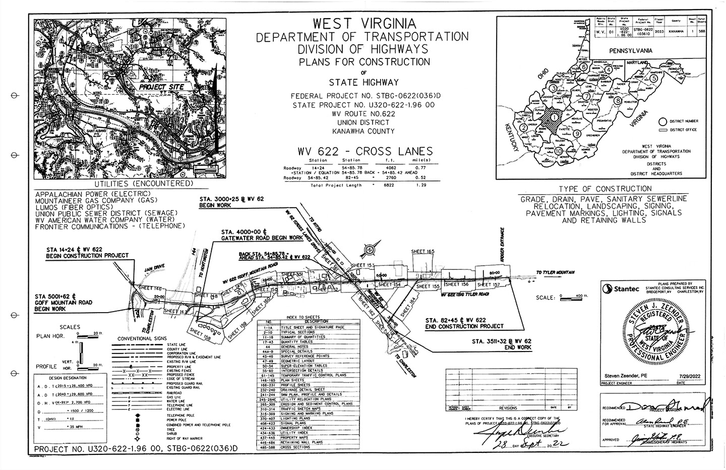 WVDOH accepts bids on Cross Lanes widening project